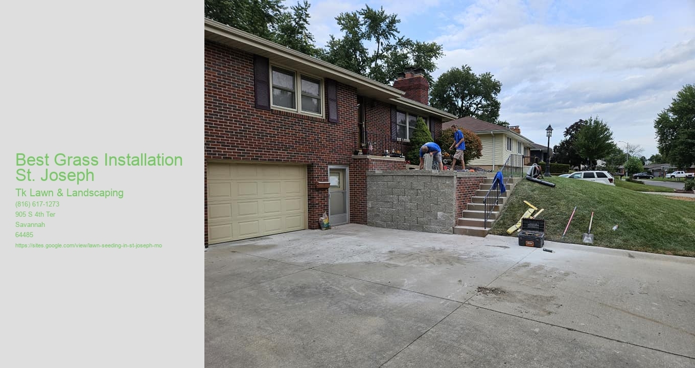 Best Grass Installation St. Joseph