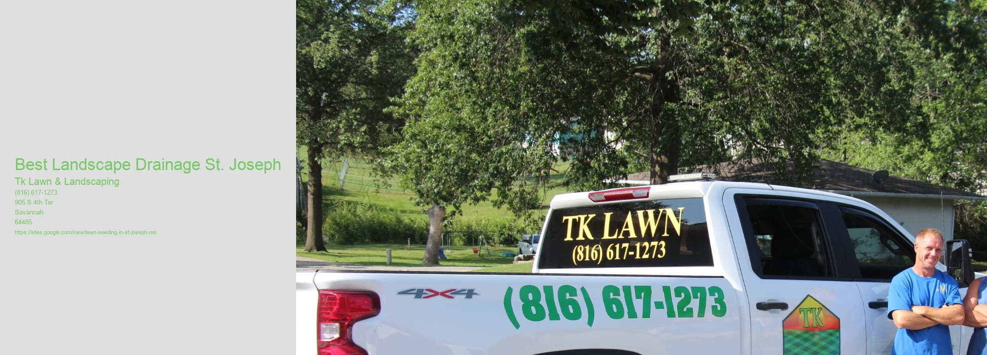 Best Landscape Drainage St. Joseph