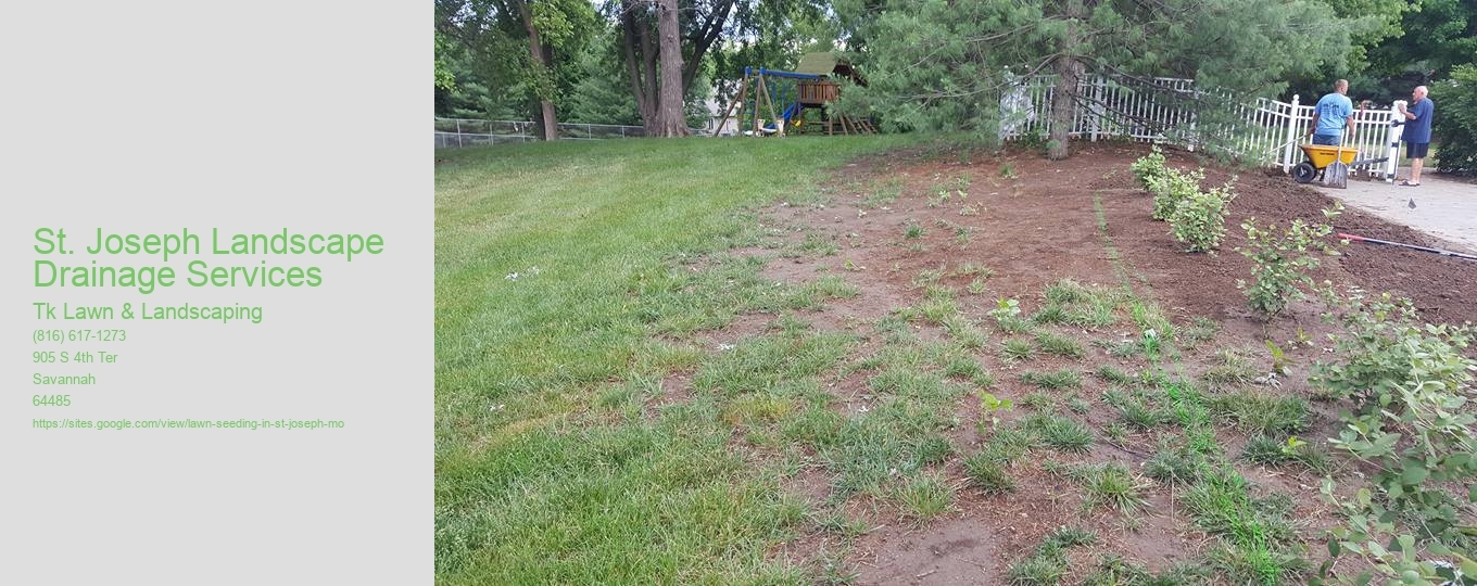 St. Joseph Landscape Drainage Services