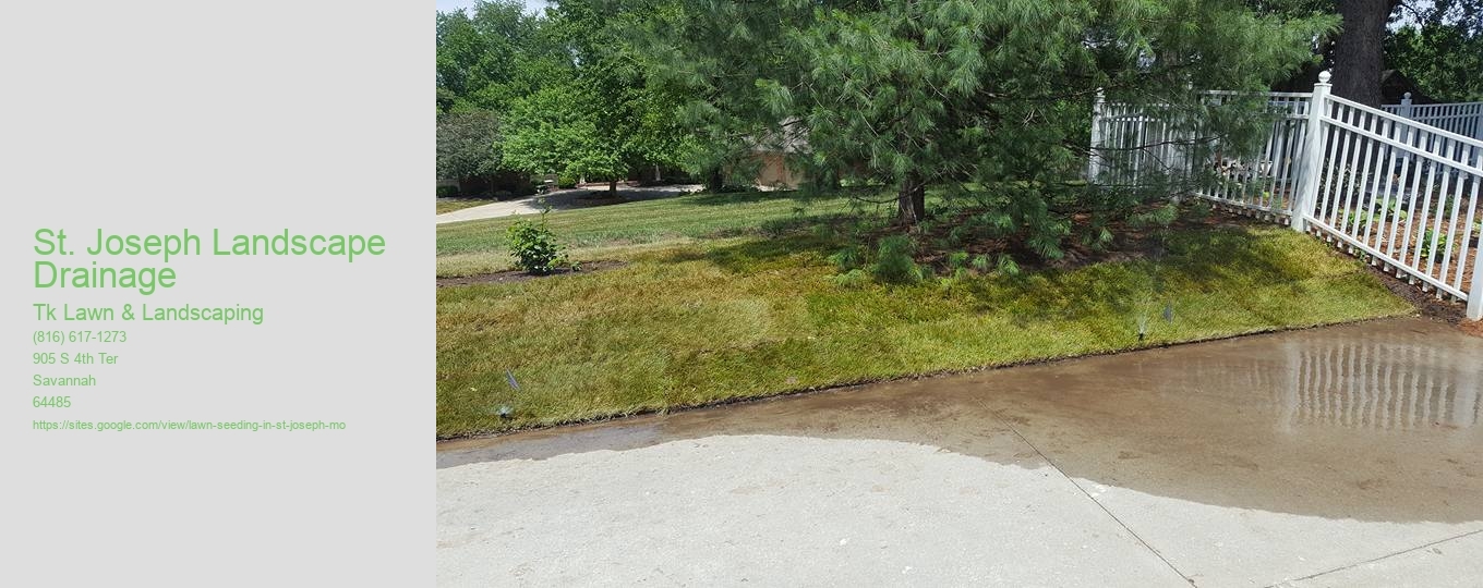 St. Joseph Landscape Drainage